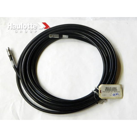 Part Number B02-01-0262 Hose, Hydraulic, G28-100R7-#4X460.625 fits Haulotte