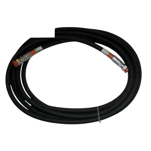 Part Number B02-01-0304 Hose, Hydraulic, #6 X 276In With #6 Fmorfs Str (Eca) (Orange) And #6 Fmorfs Str (Tele Ext) (Orange) fits Haulotte