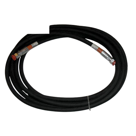 Part Number B02-01-0304 Hose, Hydraulic, #6 X 276In With #6 Fmorfs Str (Eca) (Orange) And #6 Fmorfs Str (Tele Ext) (Orange) fits Haulotte