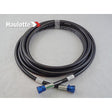 Part Number B02-01-0314 Hose, Hydraulic, #4 X 204In With #6 Fmorfs Str (Pra) (Green) And #6 Fmorfs Str (Master Ext Tee) (Green) fits Haulotte
