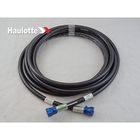 Part Number B02-01-0314 Hose, Hydraulic, #4 X 204In With #6 Fmorfs Str (Pra) (Green) And #6 Fmorfs Str (Master Ext Tee) (Green) fits Haulotte