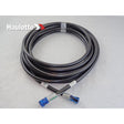 Part Number B02-01-0321 Hose, Hydraulic, #4 X 310In With #6 Fmorfs Str (Master Ext Tee) (Green) And #4 Fmorfs Str (Slave Ext) (Green) fits Haulotte
