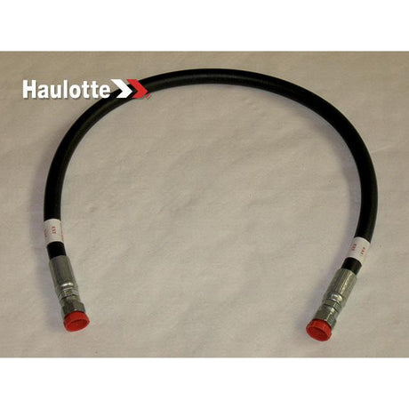 Part Number B02-01-0335 Hose, Hydraulic, #6 X 31In With #6 Fmorfs Str (Ext) (Red) And #6 Fmorfs Str (Ext) (Red) fits Haulotte