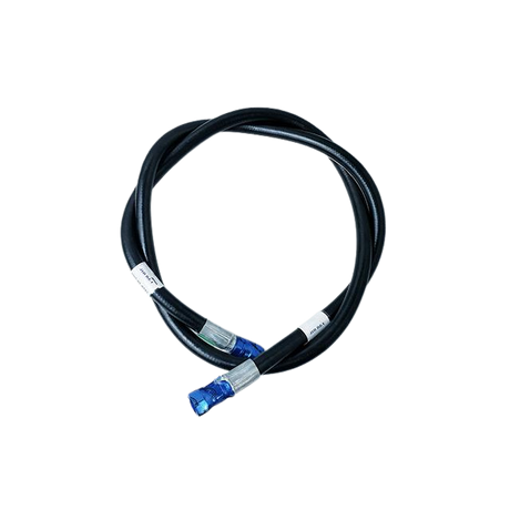 Part Number B02-01-0343 Hose, Hydraulic, #4 X 54In With #4 Fmorfs Str (Jib Ret) (Blue) And #6 Fmorfs Str (Jib Ret) (Blue) fits Haulotte