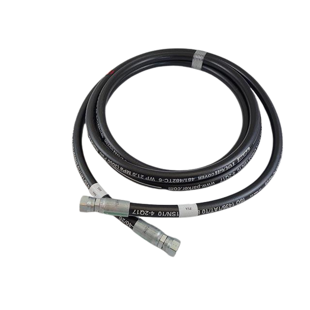 B02-01-0397 Hose, Hydraulic, # 6 R17 X 166In | Genuine Haulotte