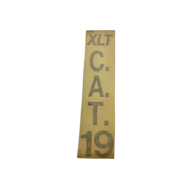 B06-00-0022 Decal-Xlt 19-Black On Clear | Genuine Haulotte