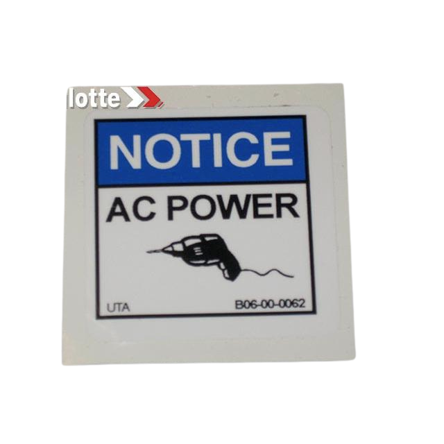 B06-00-0062 Decal-Notice-Ac Power | Genuine Haulotte