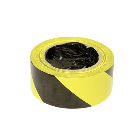 Part Number B06-00-0167 Tape-Black & Yellow Stripe 2In 108Ft/Roll #S-383 fits Haulotte
