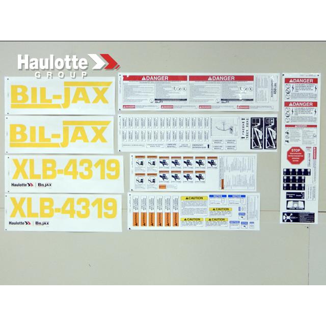 B06-01-4600 Decal Kit-4319 Dc | Genuine Haulotte