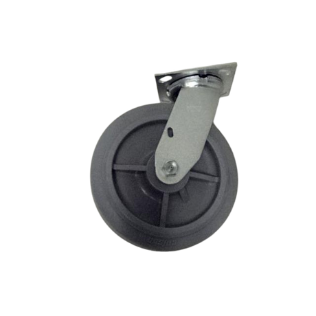 Part Number B08-01-0002 Caster-8In-Plt-Swivl-Nm Rubber fits Haulotte