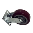 Part Number B08-01-0024 Caster-6In-Plt-Swivl-Polyureth fits Haulotte