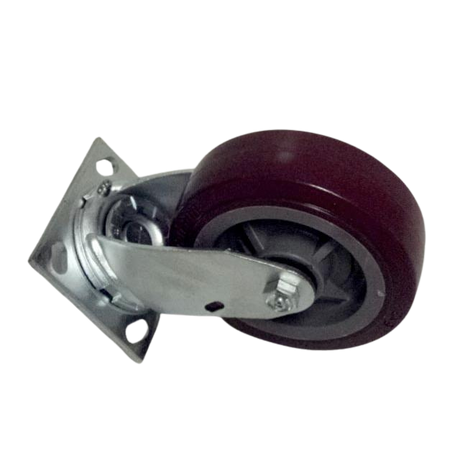 Part Number B08-01-0024 Caster-6In-Plt-Swivl-Polyureth fits Haulotte