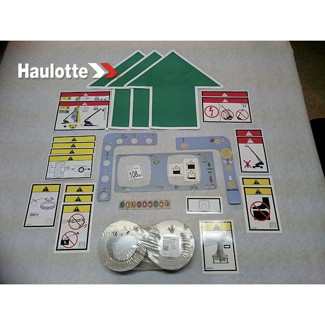 KITETIQH43TPX H43Tpx Labels Kit | Genuine Haulotte