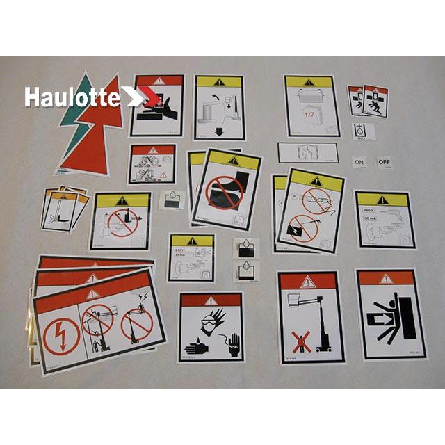 KITETIQSTAR91112 Label Kit | Genuine Haulotte