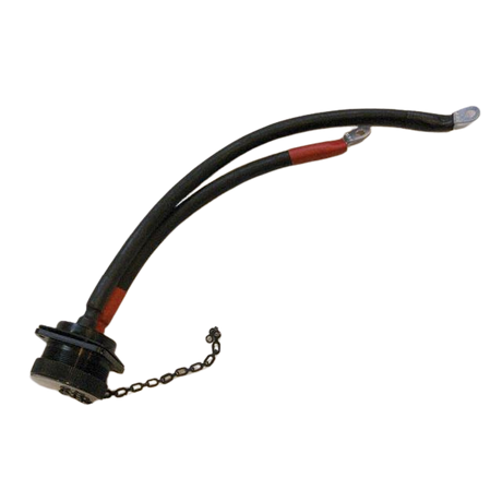 Part Number NQUPRE1047 Power Cable Assembly- fits Haulotte