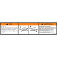 JLG 1001215286 Decal, Machine Motion Hazard - Genuine JLG Replacement Part | BHE Lift Parts