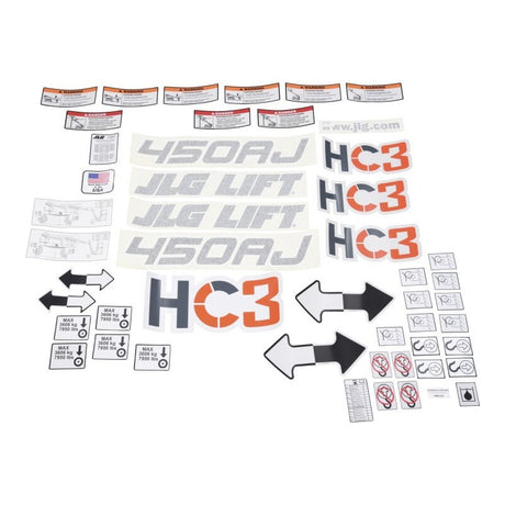 JLG 1001287936 Kit, Machine Decal - Genuine JLG Replacement Part | BHE Lift Parts