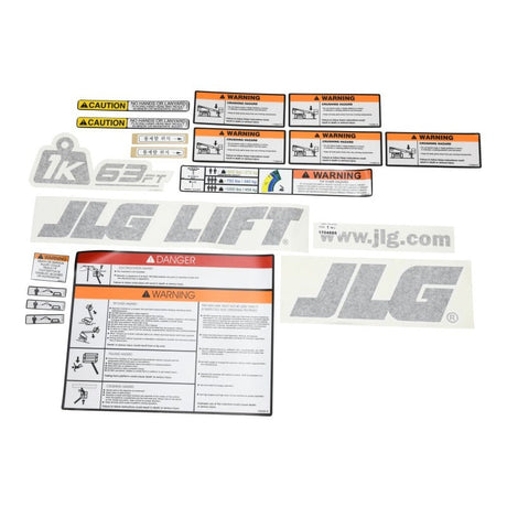 JLG 1001288071 Kit, Platform Decal, Ansi - Genuine JLG Replacement Part | BHE Lift Parts