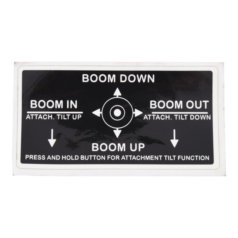 JLG 10138180 Decal, Joystick (Lull #38180A) - Genuine JLG Replacement Part | BHE Lift Parts