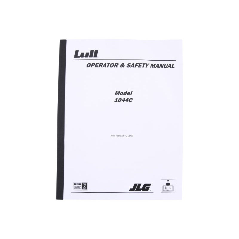 JLG 10709797 Operators Manual, 1044C (Lull #P09797) - Genuine JLG Replacement Part | BHE Lift Parts