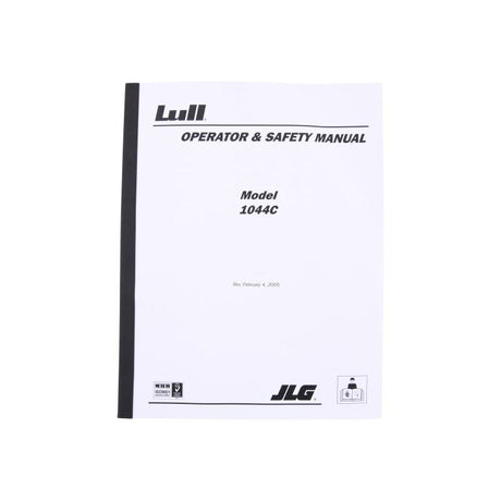 JLG 10709797 Operators Manual, 1044C (Lull #P09797) - Genuine JLG Replacement Part | BHE Lift Parts