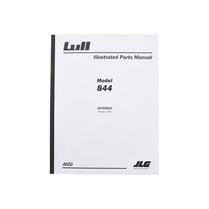 JLG 10709910 Master Parts Book, 844 (Lull #P09910) - Genuine JLG Replacement Part | BHE Lift Parts