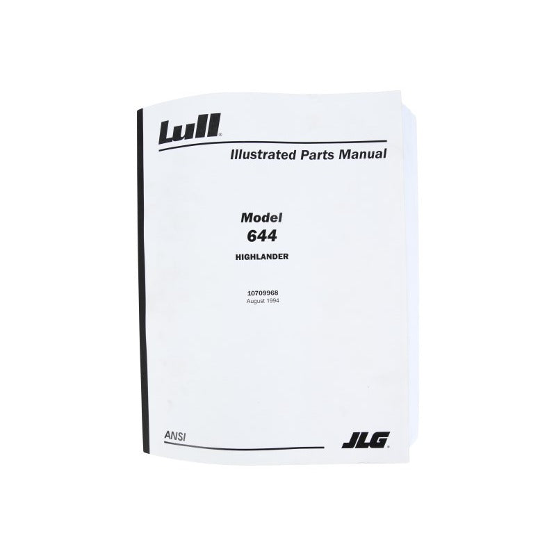 JLG 10709968 Master Parts Book, 644 (Lull #P09968) - Genuine JLG Replacement Part | BHE Lift Parts
