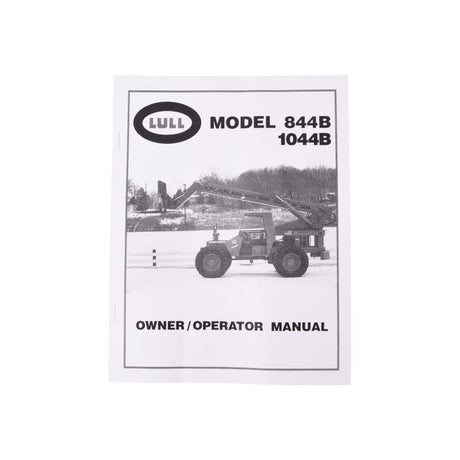 JLG 10709976 Operators Manual, 844B/1044B (Lull #P09976) - Genuine JLG Replacement Part | BHE Lift Parts