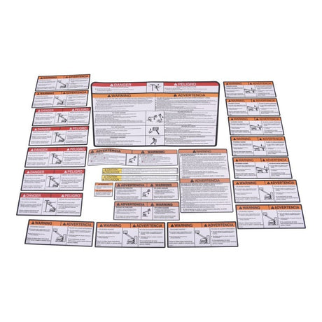 JLG 2902311 Decal Kit (Lat) - Genuine JLG Replacement Part | BHE Lift Parts