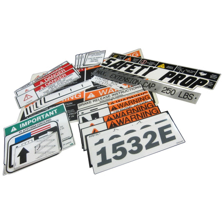 JLG 2910590 Kit, Repaint Decals-E Sizzors - Genuine JLG Replacement Part | BHE Lift Parts