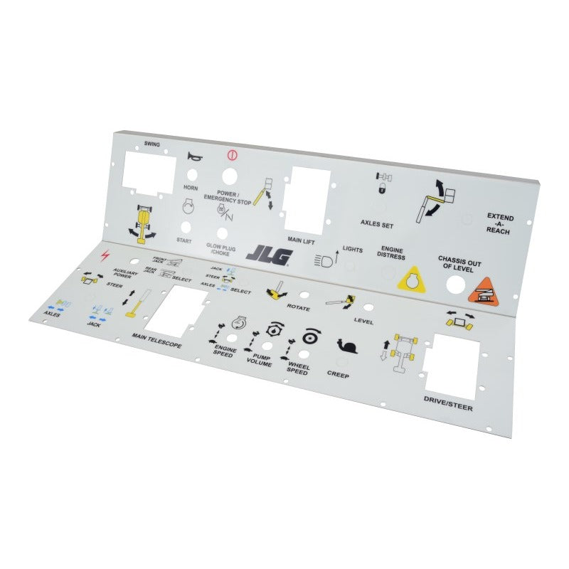 JLG 3252364 Nameplate, Console Lid (Dom) - Genuine JLG Replacement Part | BHE Lift Parts