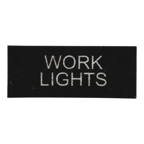 JLG 91403613 Decal - Work Light - Genuine JLG Replacement Part | BHE Lift Parts