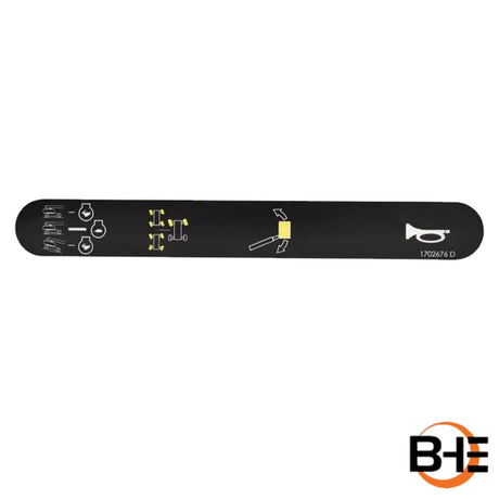 Part Number 1702676 Decal, (Horn) | JLG
