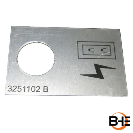 Part Number 3251102 Nameplate, Generator | JLG