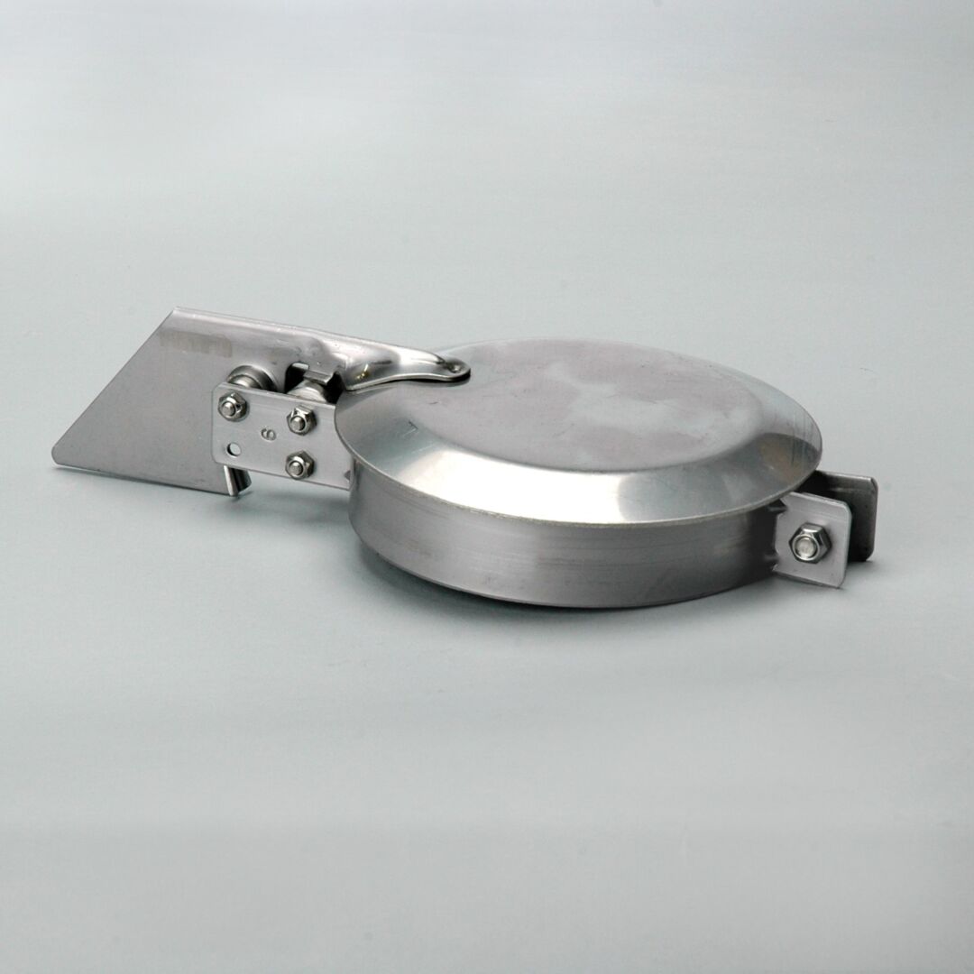 M002490 D/S, Rain Cap, 6 In Stainless | Donaldson
