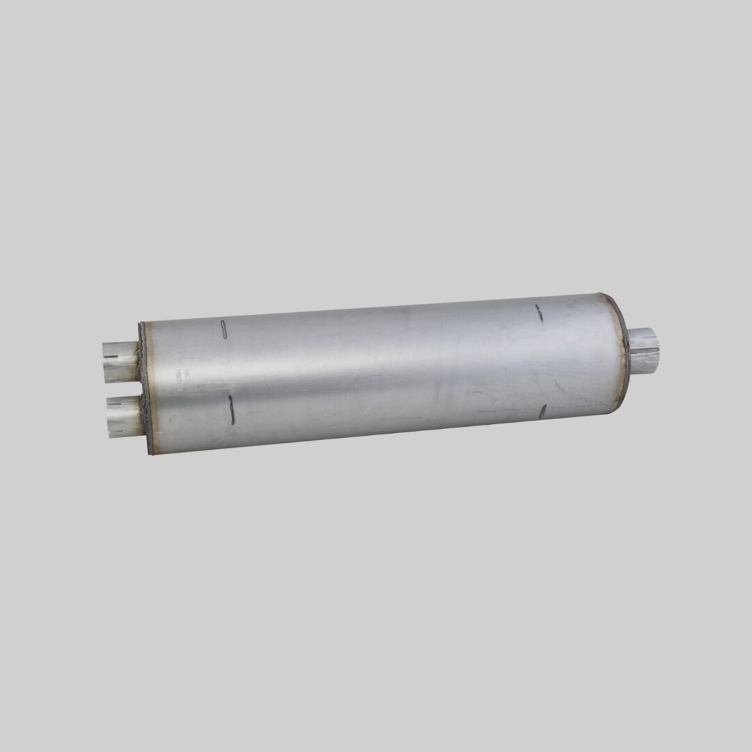 M085189 D/S, Muffler, Round Style 2A | Donaldson