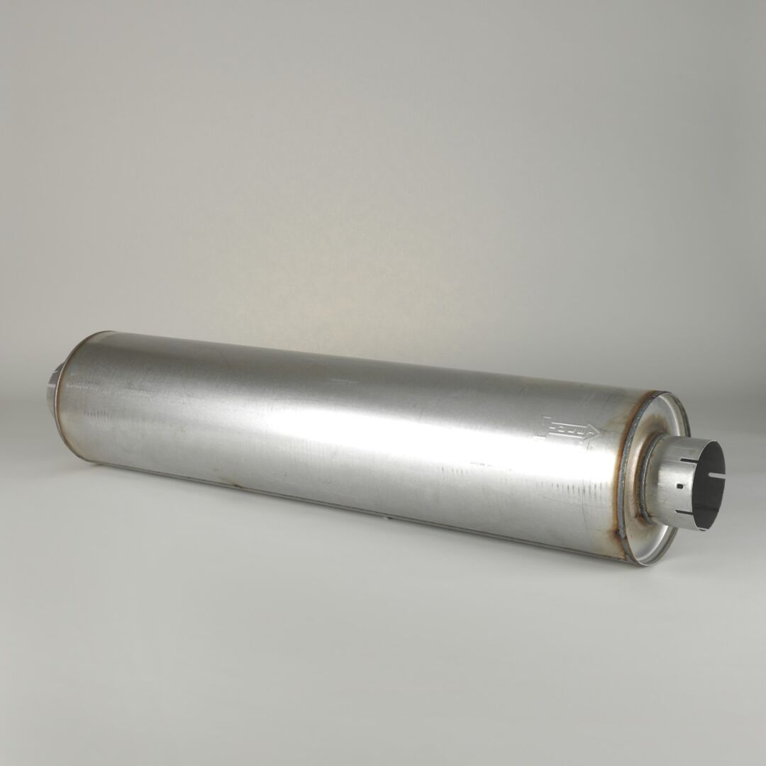 M100463 D/S, Muffler, Round Style 1 | Donaldson
