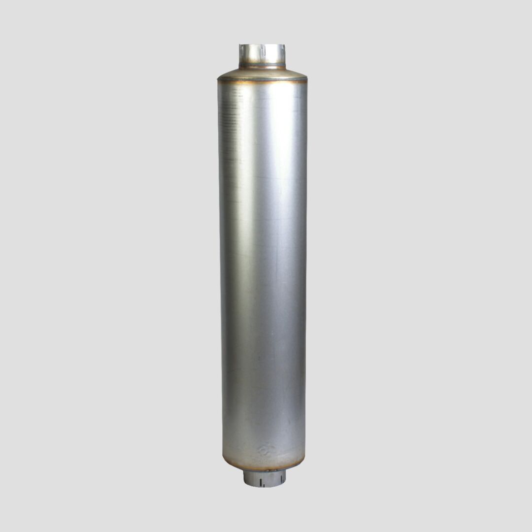 M100582 D/S, Muffler, Round Style 1 | Donaldson