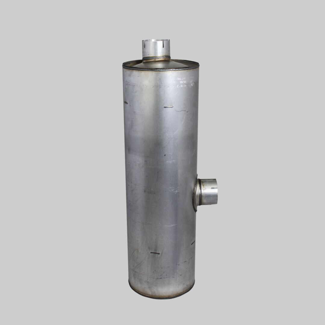 M110112 D/S, Muffler, Round Style 4 | Donaldson