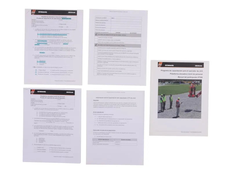 MEWPKITSP Training Kit, Mewp (Spanish) | JLG