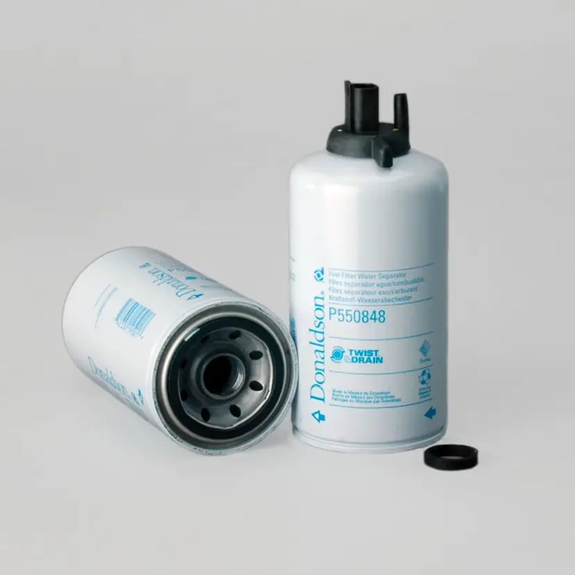 P550848DFS Fuel Filter Water Separator Spin-On Twist & Drain; Pack Of 12 (Twelve) | Genuine Genie