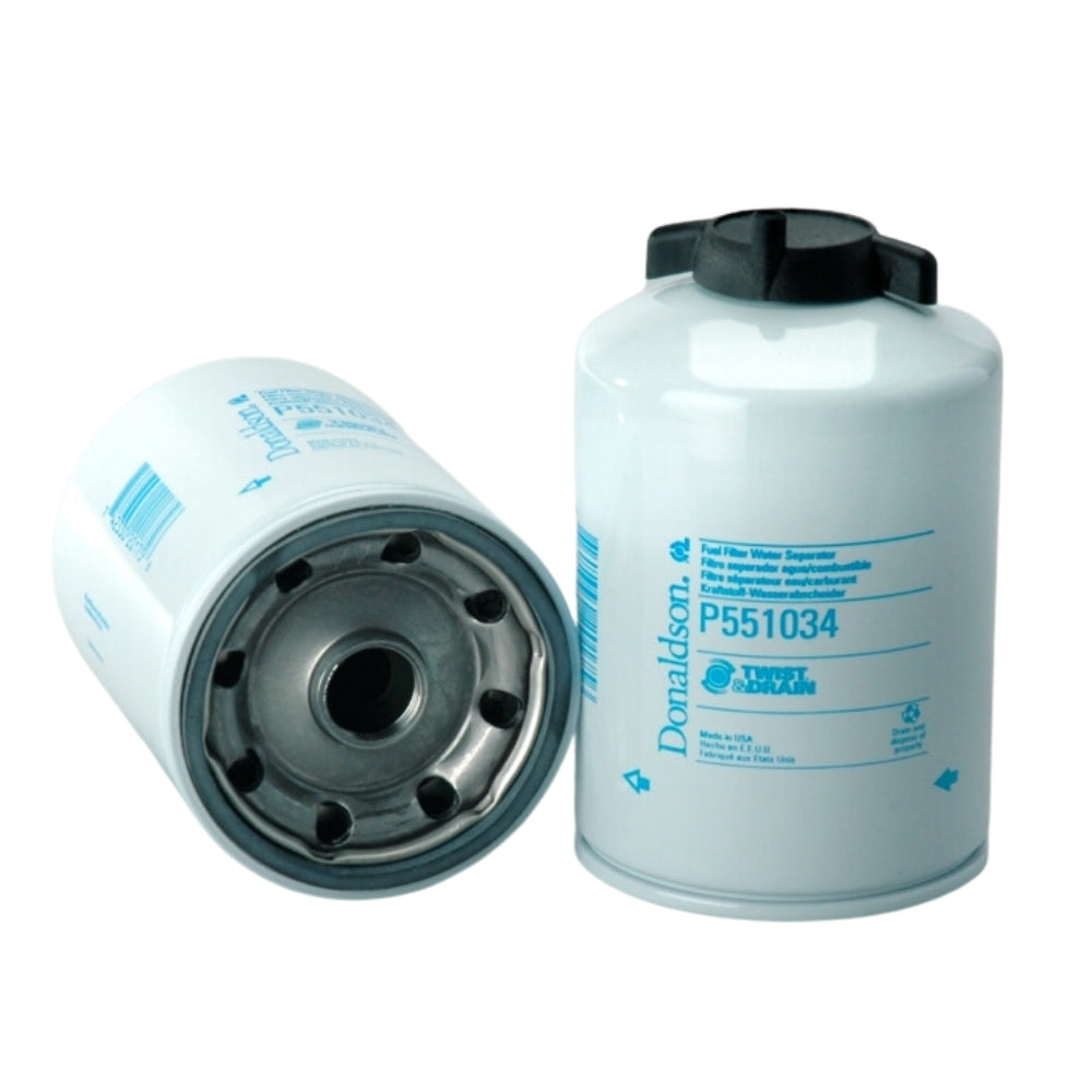 P551034DFS Fuel Filter Water Separator Spin-On Twist & Drain; Pack Of 12 (Twelve) | Genuine Genie