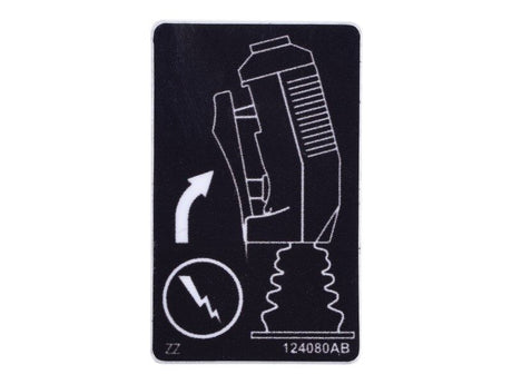 Part Number 124080 Control Box Label fits Skyjack