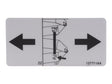 Part Number 127711 Safety Bar Label fits Skyjack