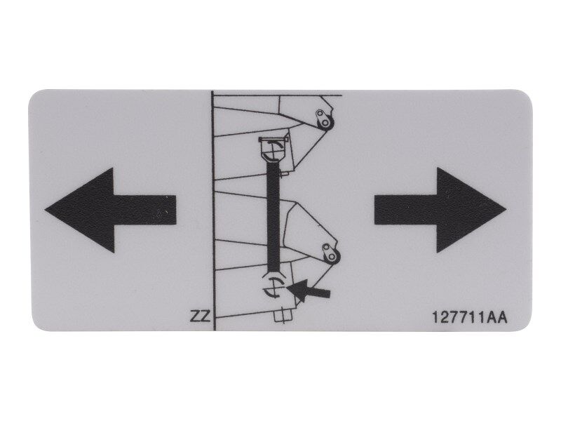 Part Number 127711 Safety Bar Label fits Skyjack