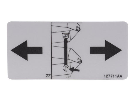 Part Number 127711 Safety Bar Label fits Skyjack