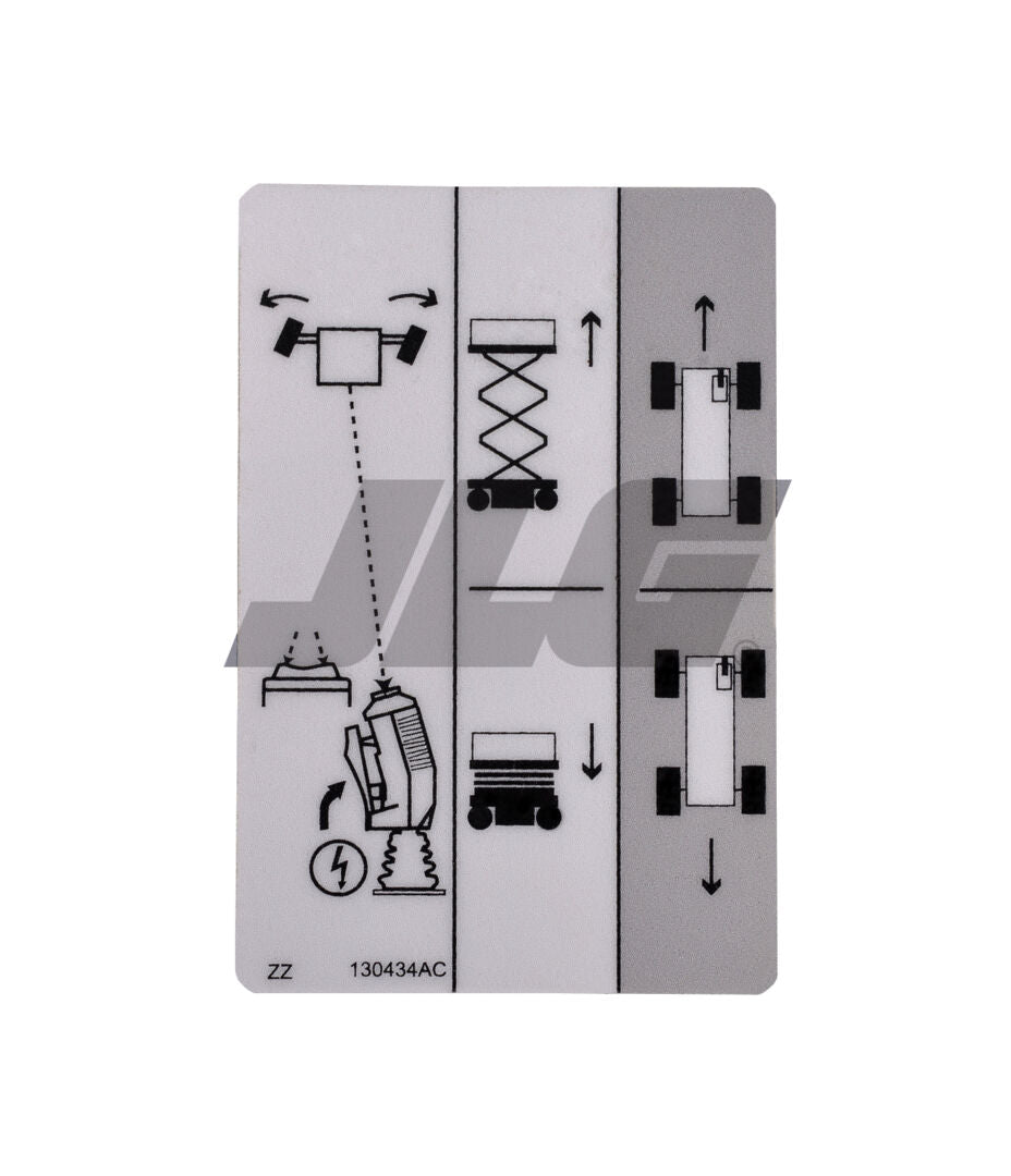 130434 Decal, Control Up/Down | Skyjack
