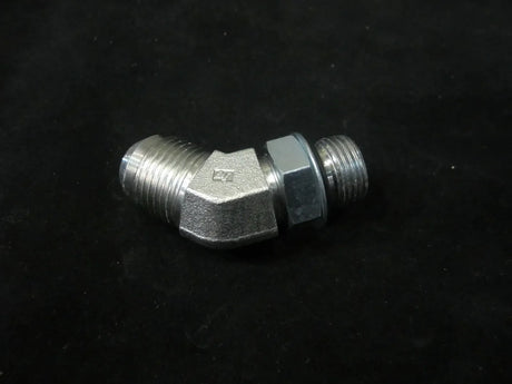 Part Number 131804 Adpt, 45 S Jic/ORB 10-8 Fg fits Skyjack