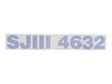 Part Number 132376 Label SJIII 4632 Pictorial fits Skyjack