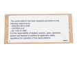 Part Number 146525 On/Off Slab English Label fits Skyjack